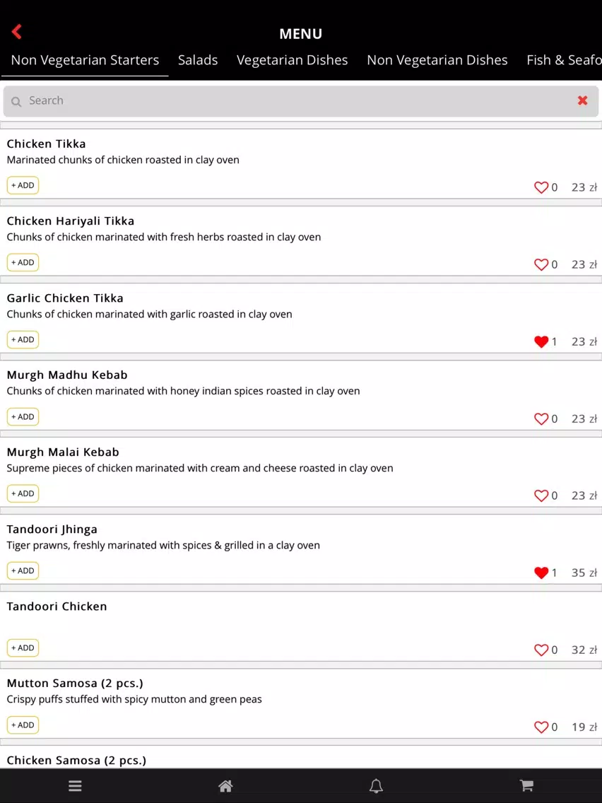 Capturas de tela do Curry King - Kuchnia Indyjska iPad 