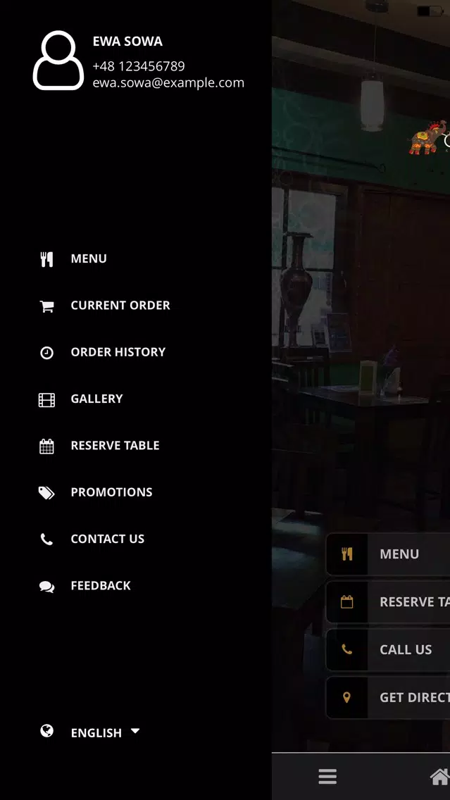 Capturas de tela do Curry King - Kuchnia Indyjska