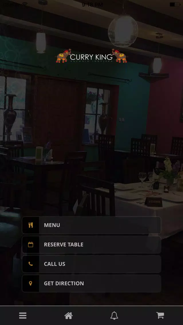 Capturas de tela do Curry King - Kuchnia Indyjska