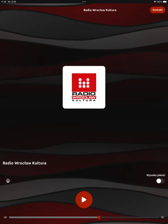Capturas de pantalla de Radio Wroclaw Kultura iPad 