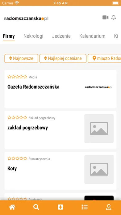 Gazeta Radomszczańska Ekran Görüntüleri