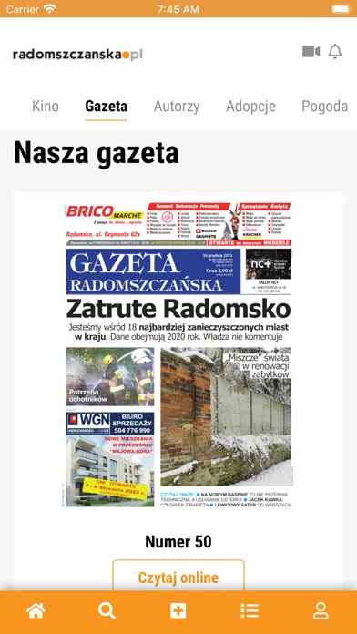Gazeta Radomszczańska Ekran Görüntüleri
