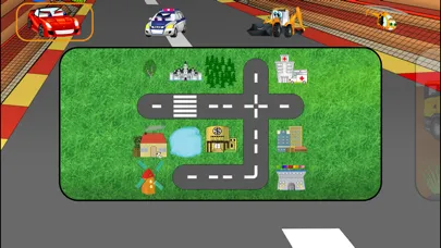 Screenshot di Cars City Builder - funny free educational shape matching game for kids, boys, toddlers and preschool