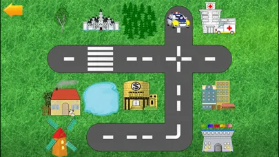 Screenshot di Cars City Builder - funny free educational shape matching game for kids, boys, toddlers and preschool