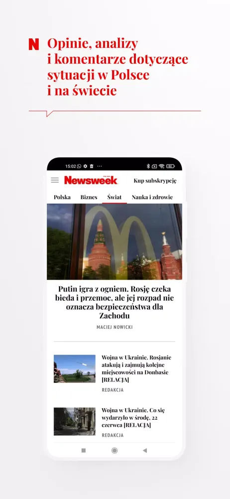Newsweek Polska Ekran Görüntüleri