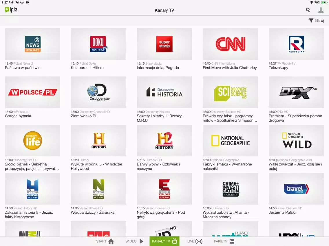 Captures d'écran de Ipla iPad 