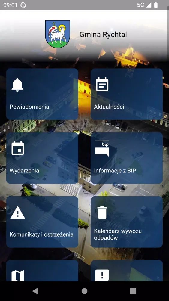 Zrzuty ekranu Gmina Rychtal