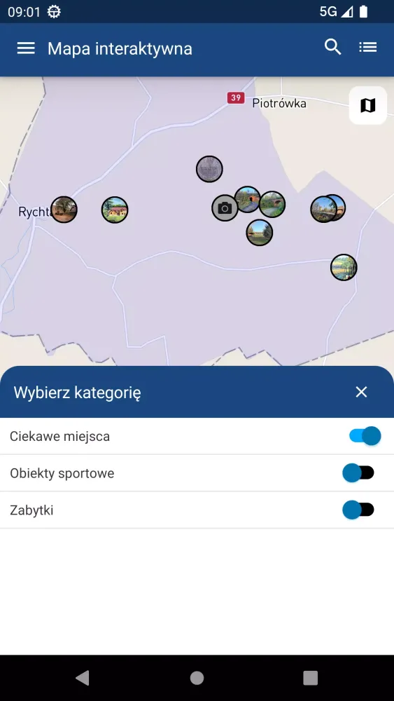 Zrzuty ekranu Gmina Rychtal