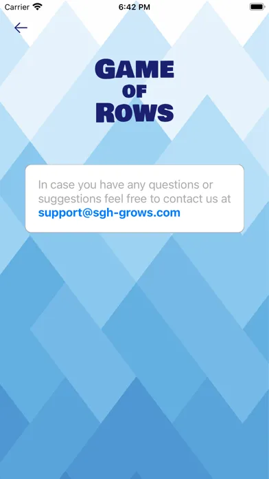 Скриншоты Game of Rows