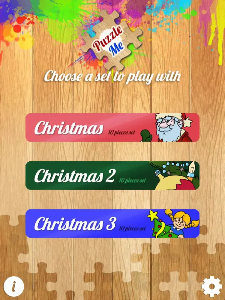 Puzzle Me !!! Christmas Edition iPad  Screenshots