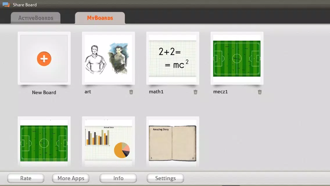 Share Board - draw, sketch and discuss on a pad Screenshots
