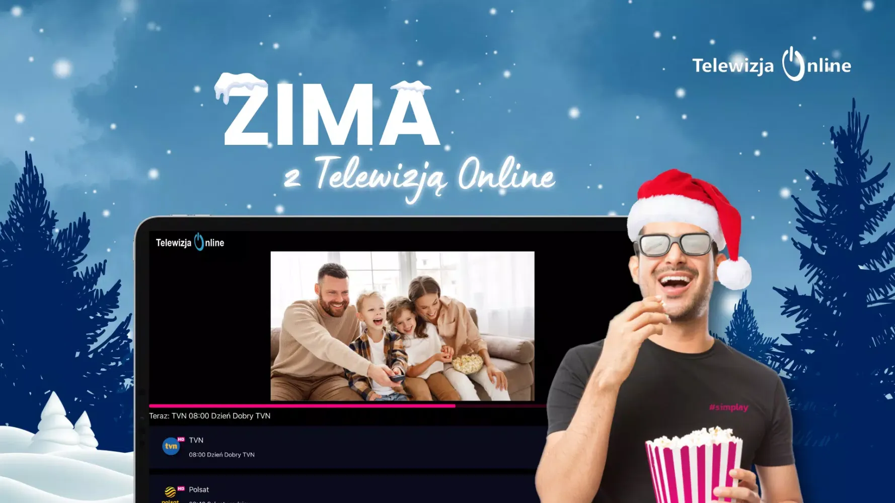 ภาพหน้าจอของ Telewizja Online
