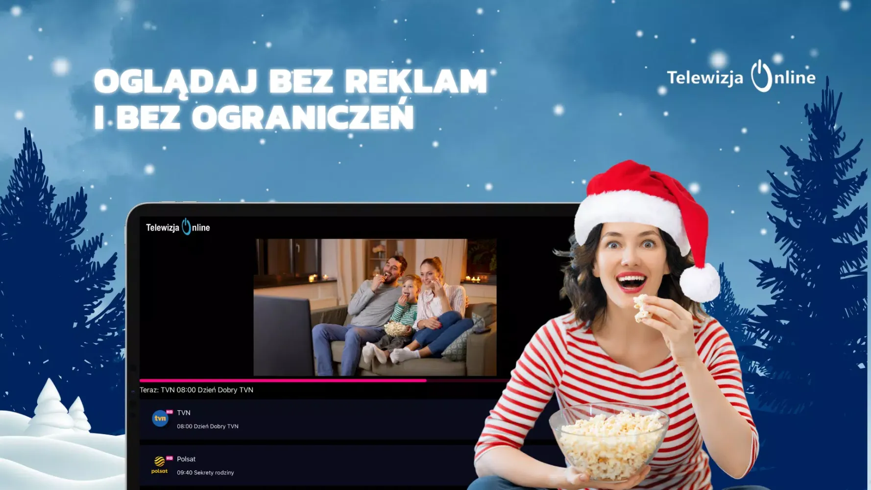 ภาพหน้าจอของ Telewizja Online