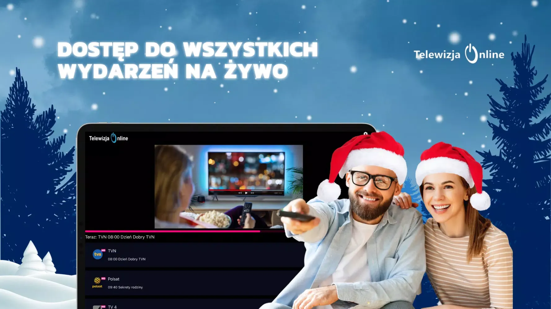 ภาพหน้าจอของ Telewizja Online