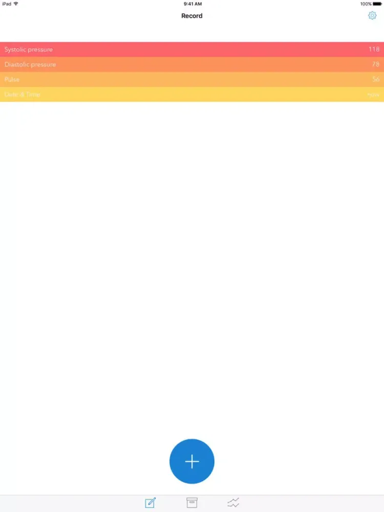Bloody Pressure iPad 应用截图