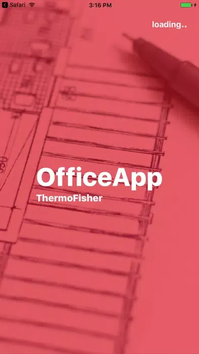 Tangkapan skrin ThermoFisher OfficeApp