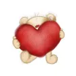 Lovely Teddies - Stickers