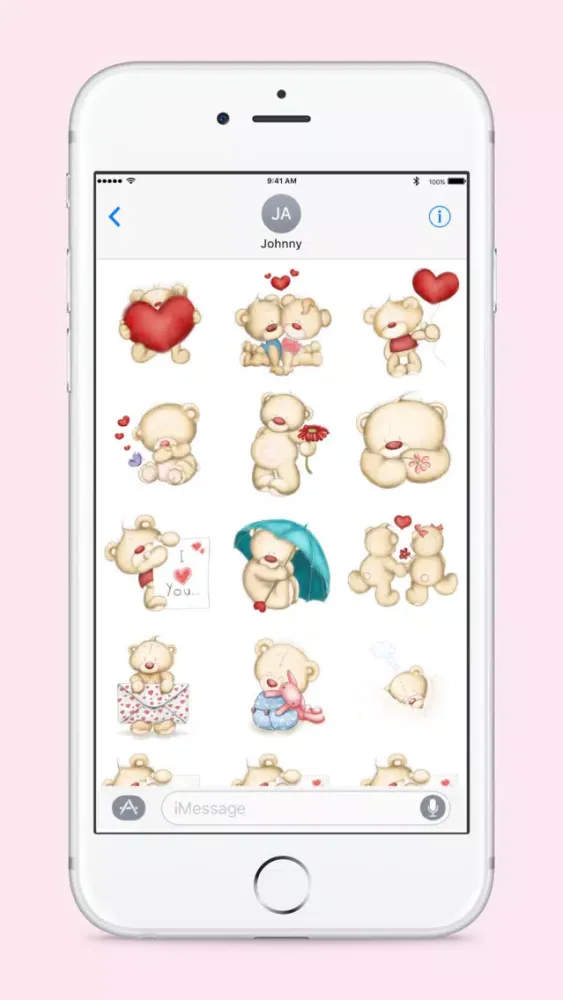 Captures d'écran de Lovely Teddies - Stickers