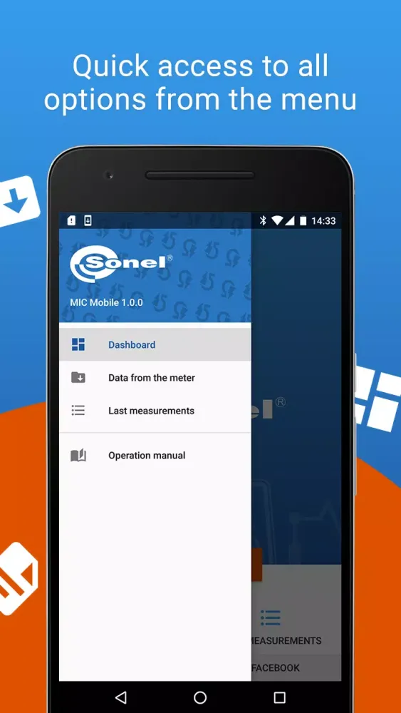 Sonel MIC Mobile Screenshots