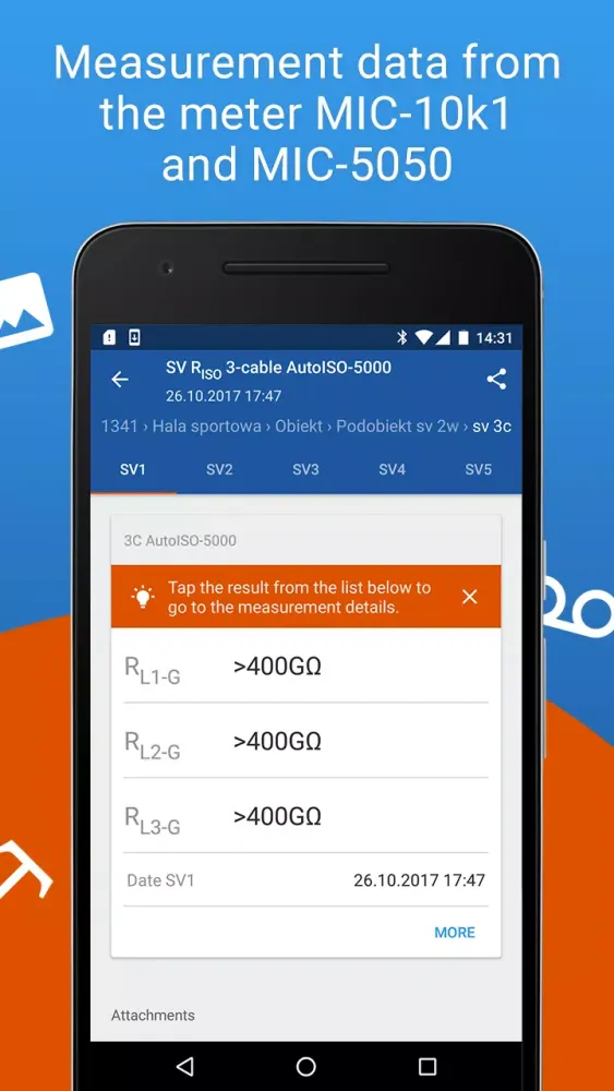 Sonel MIC Mobile Screenshots