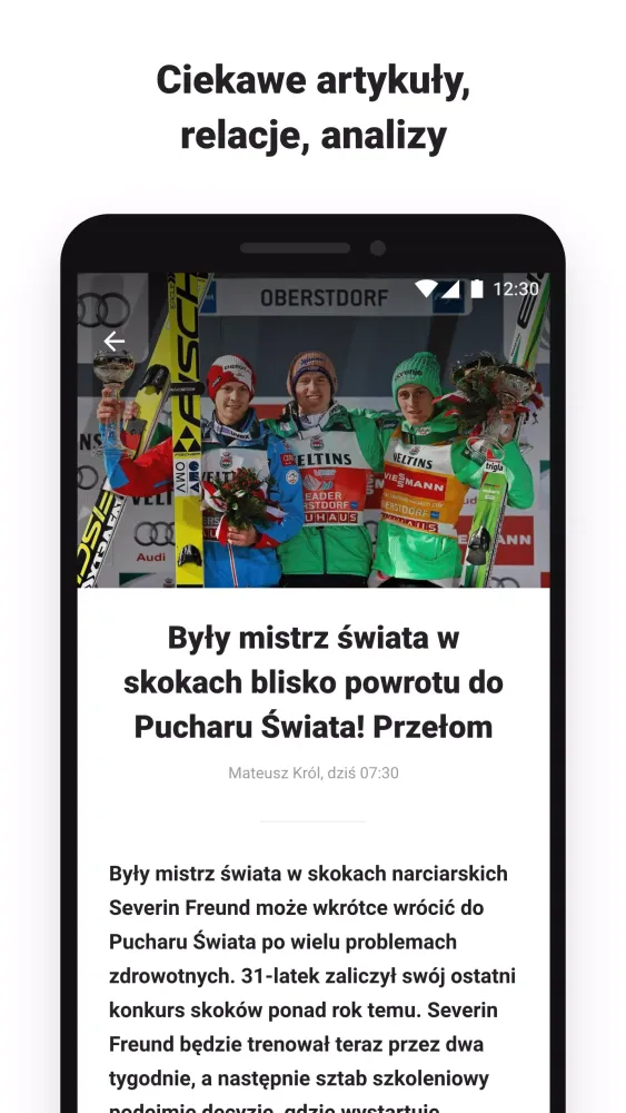 Tangkapan layar Sport.pl LIVE