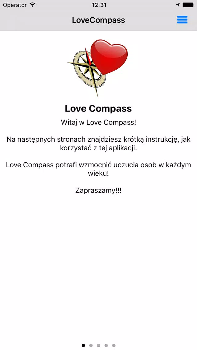 Zrzuty ekranu Love Compass by Sprint