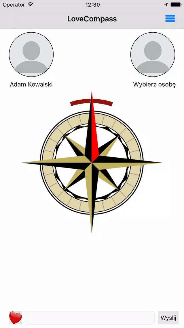 Zrzuty ekranu Love Compass by Sprint
