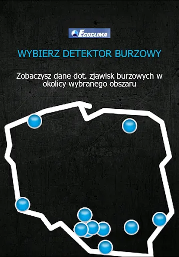 Zrzuty ekranu Lokalizator burz
