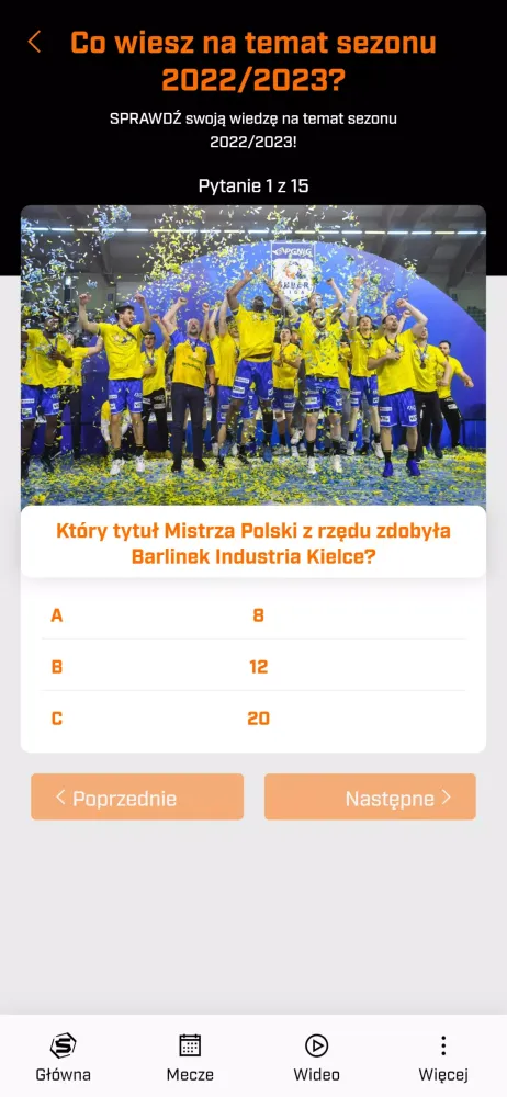 ORLEN Superliga Ekran Görüntüleri