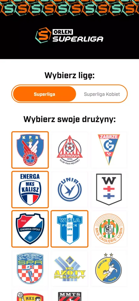 ORLEN Superliga Ekran Görüntüleri