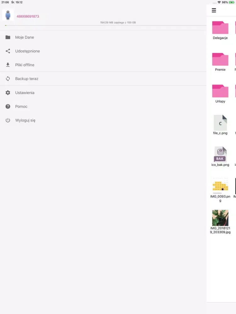 proDysk iPad  স্ক্রিনশট