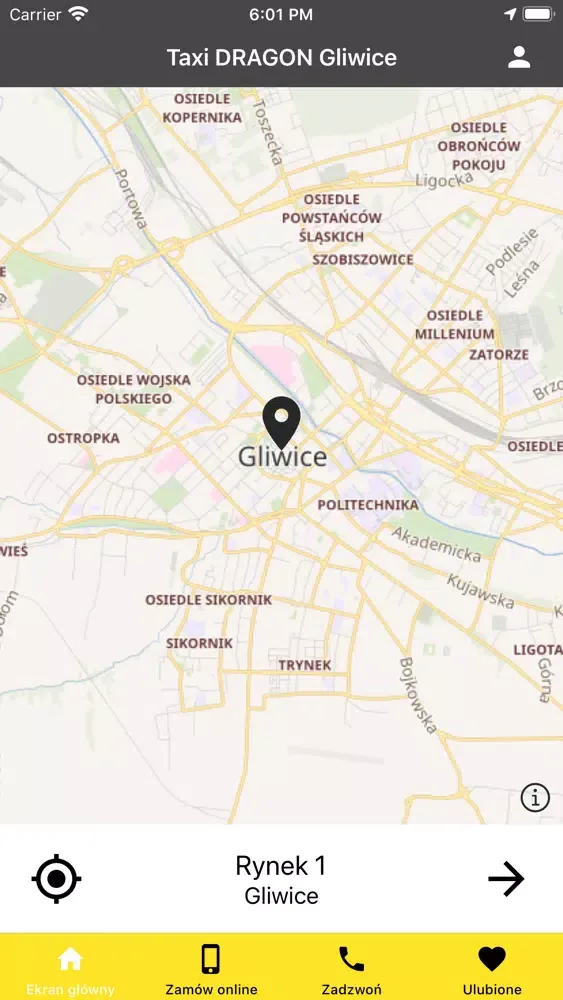 Taxi DRAGON Gliwice Screenshots