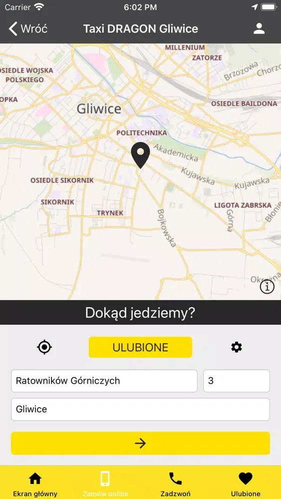 Taxi DRAGON Gliwice Screenshots