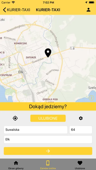 Скриншоты KURIER-TAXI