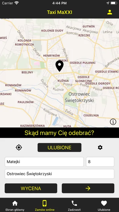 ภาพหน้าจอของ Taxi MaXXI Ostrowiec
