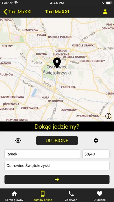 ภาพหน้าจอของ Taxi MaXXI Ostrowiec
