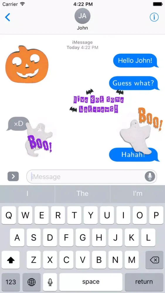 Halloween Scrapbook Stickers スクリーンショット