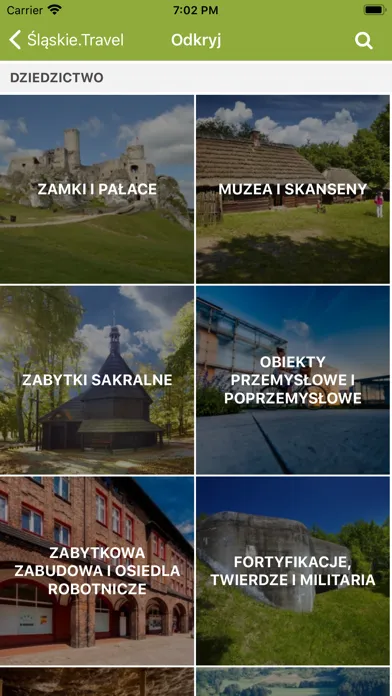 Capturas de pantalla de slaskie.travel
