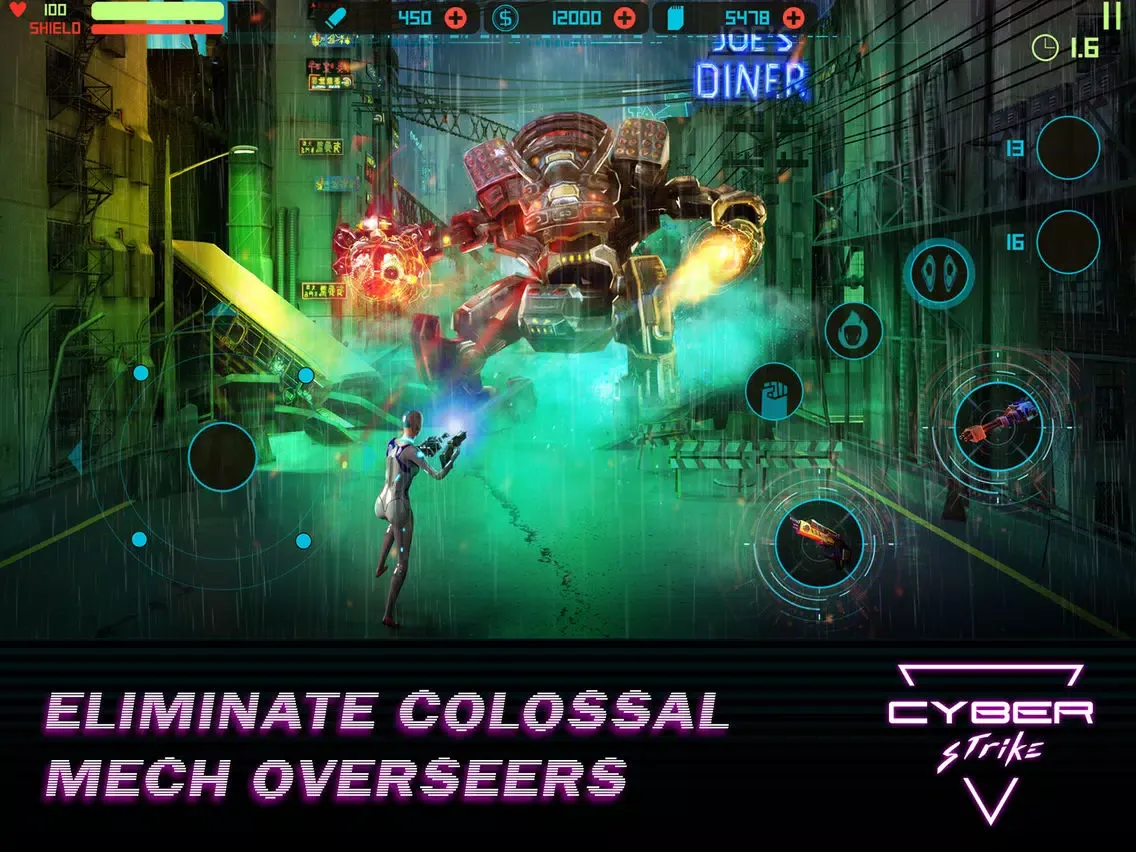 Cyber Strike - Infinite Runner iPad স্ক্রিনশট