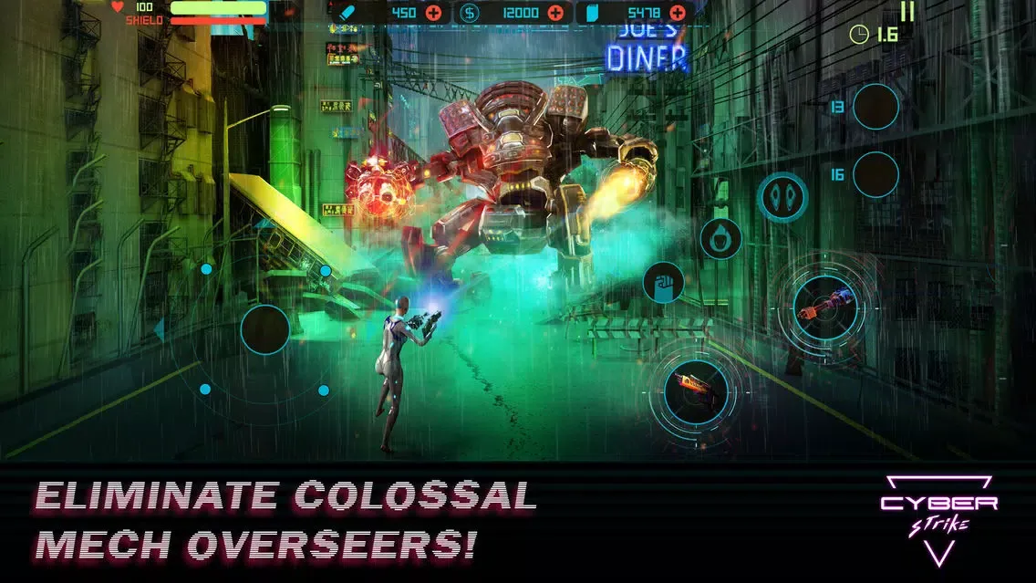 Cyber Strike - Infinite Runner স্ক্রিনশট