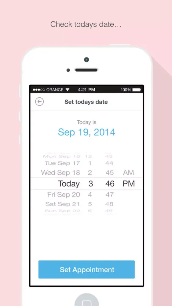 Capturas de pantalla de KCR Date Forecaster - Plan your appointments with doctors