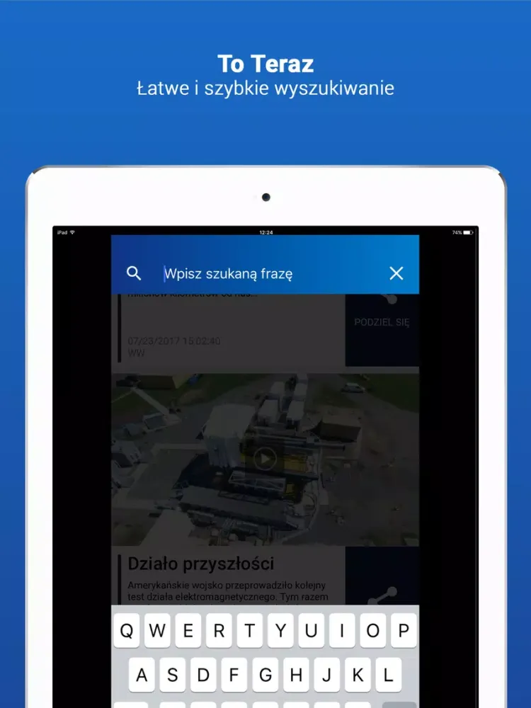 Capturas de tela do ToTeraz iPad 