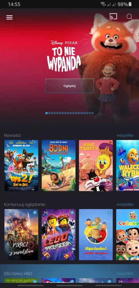 Capturas de pantalla de TV Smart GO