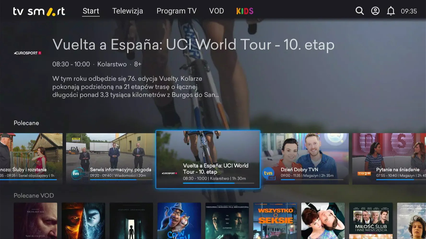 Capturas de pantalla de TV Smart GO