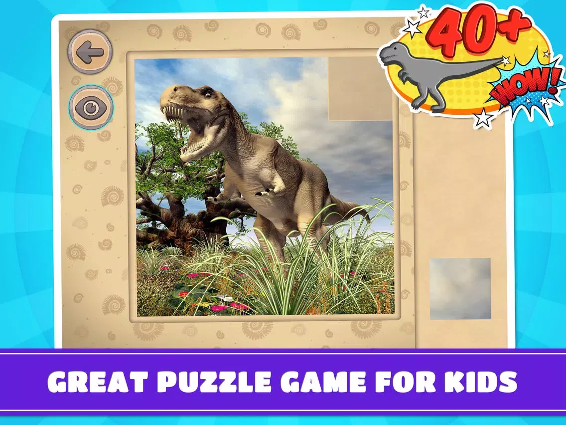 Скриншоты Dinosaurs Prehistoric Animals - Puzzle Game iPad 