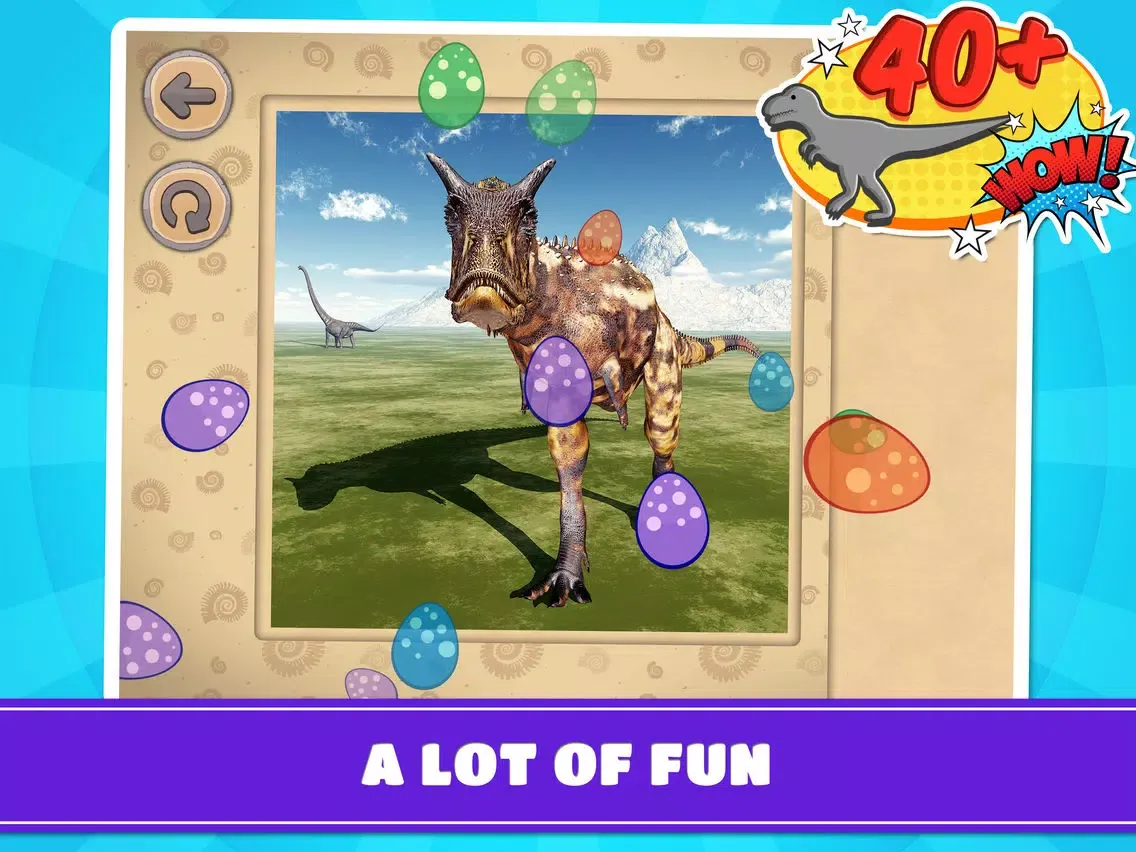 Скриншоты Dinosaurs Prehistoric Animals - Puzzle Game iPad 