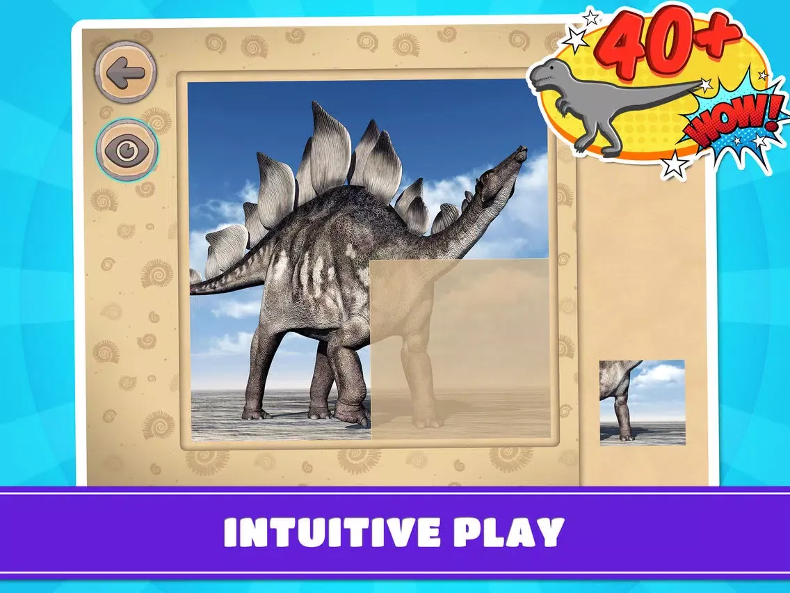 Скриншоты Dinosaurs Prehistoric Animals - Puzzle Game iPad 