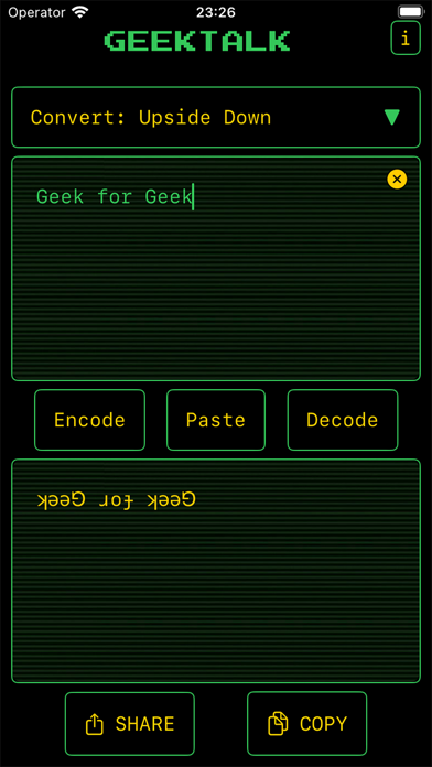 Скриншоты GeekTalk2