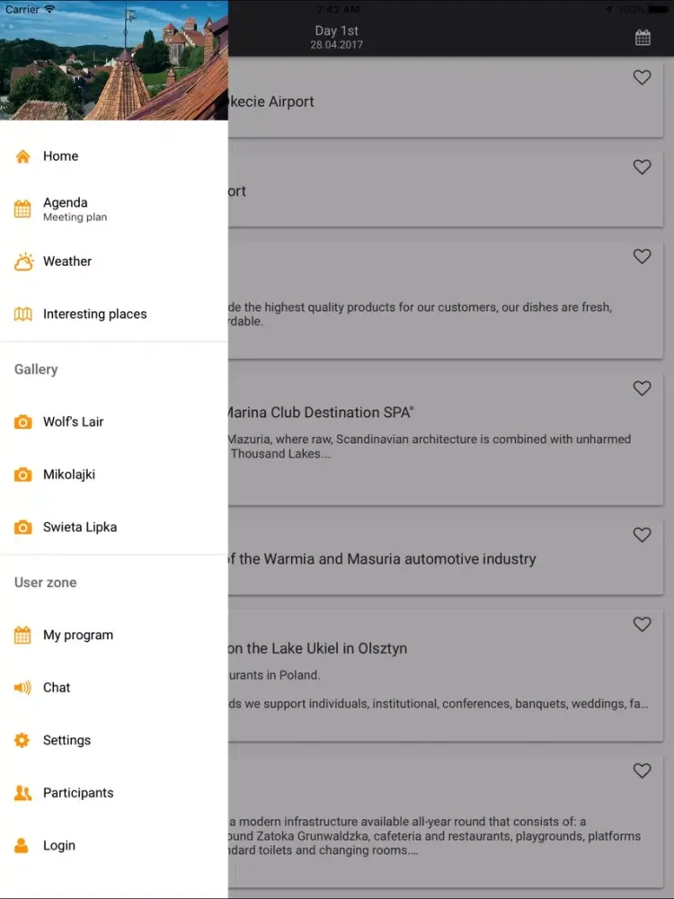 Tangkapan skrin AVP Autoland Meeting iPad 
