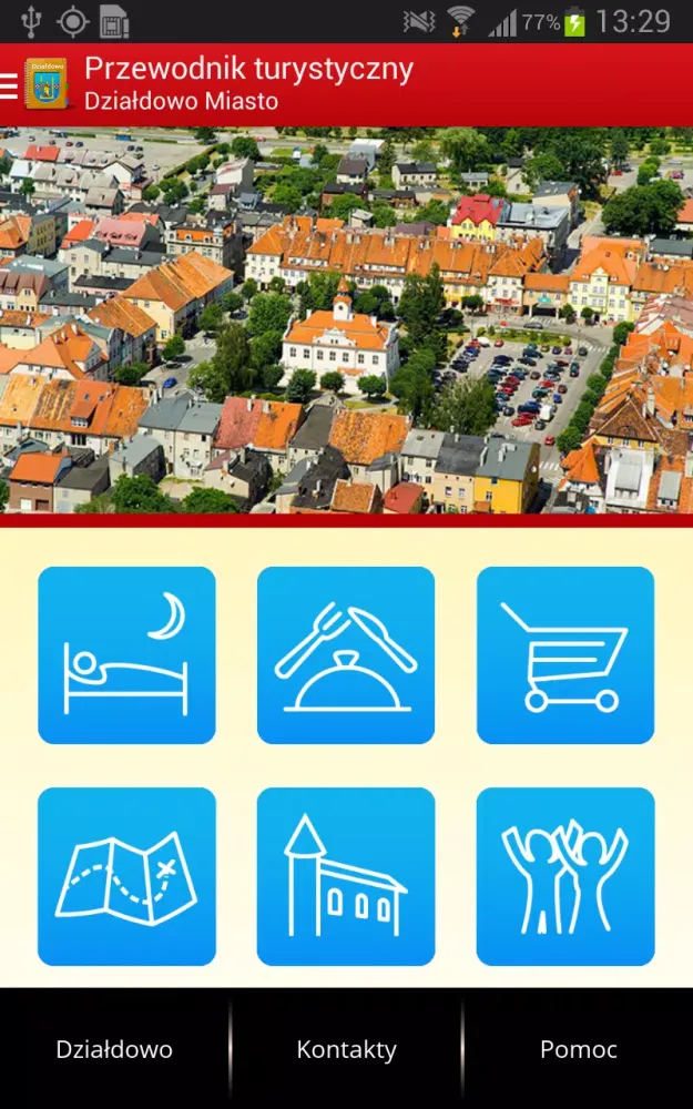 Zrzuty ekranu Miasto Działdowo - przewodnik